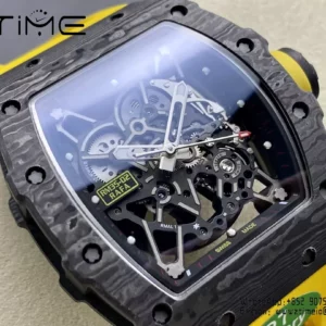 RICHARD MILLE RM035-02 NTPT R7 Factory 1:1 Best Edition  Yellow Rubber Strap - Super Clone Watch | 1:1 Best Version