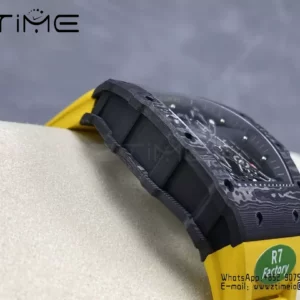 RICHARD MILLE RM035-02 NTPT R7 Factory 1:1 Best Edition  Yellow Rubber Strap - Super Clone Watch | 1:1 Best Version