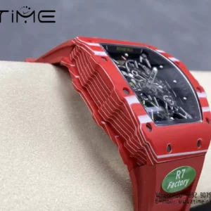 RICHARD MILLE RM035-02 Red NTPT R7 Factory 1:1 Best Edition Red Rubber Strap - Super Clone Watch | 1:1 Best Version
