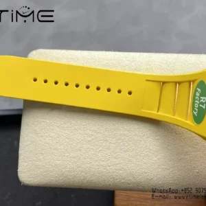 RICHARD MILLE RM035-02 Red NTPT R7 Factory 1:1 Best Edition Yellow Rubber Strap - Super Clone Watch | 1:1 Best Version