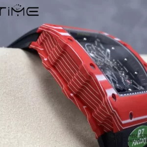 RICHARD MILLE RM035-02 Red NTPT S7 Factory 1:1 Best Edition Black Rubber Strap - Super Clone Watch | 1:1 Best Version