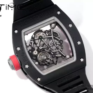 Richard Mille RM055 Black Ceramic RMF 1:1 Best Edition on Black Rubber Strap RMUL2 Super Clone - Super Clone Watch | 1:1 Best Version