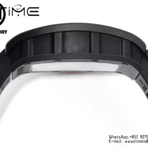 Richard Mille RM055 Black Ceramic RMF 1:1 Best Edition on Black Rubber Strap RMUL2 Super Clone - Super Clone Watch | 1:1 Best Version