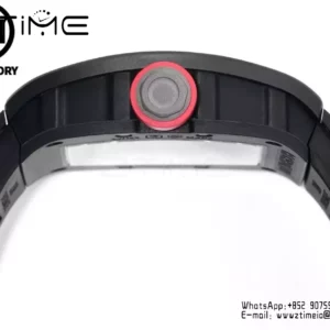 Richard Mille RM055 Black Ceramic RMF 1:1 Best Edition on Black Rubber Strap RMUL2 Super Clone - Super Clone Watch | 1:1 Best Version