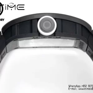 Richard Mille RM055 Black Ceramic RMF 1:1 Best Edition on Black Rubber Strap - Super Clone Watch | 1:1 Best Version