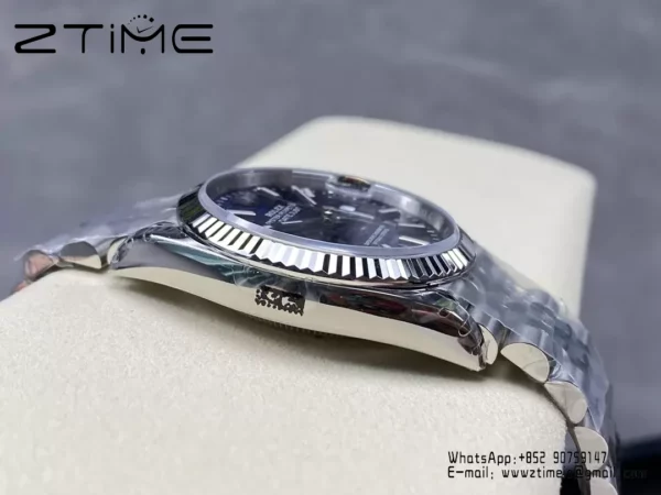 Rolex DateJust 36 SS 126234 VS Factory 1:1 Best Edition Blue Textured Dial - Super Clone Watch | 1:1 Best Version