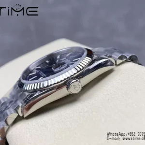 Rolex DateJust 36 SS 126234 VS Factory 1:1 Best Edition Blue Textured Dial - Super Clone Watch | 1:1 Best Version
