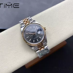 Rolex DateJust 36mm SS 116231 Clean Factory 1:1 Best Edition 904L Steel Gray Stick Dial - Super Clone Watch | 1:1 Best Version