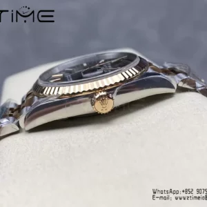 Rolex DateJust 36mm SS 116231 Clean Factory 1:1 Best Edition 904L Steel Gray Stick Dial - Super Clone Watch | 1:1 Best Version