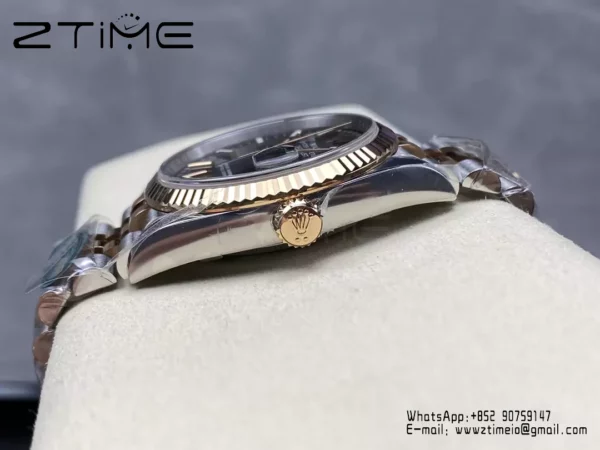 Rolex DateJust 36mm SS 116231 Clean Factory 1:1 Best Edition 904L Steel Gray Stick Dial - Super Clone Watch | 1:1 Best Version