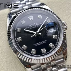 Rolex DateJust 36mm SS 116234 VS Factory 1:1 Best Edition Black Dial - Super Clone Watch | 1:1 Best Version
