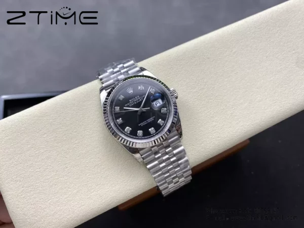 Rolex DateJust 36mm SS 116234 VS Factory 1:1 Best Edition Black Dial - Super Clone Watch | 1:1 Best Version