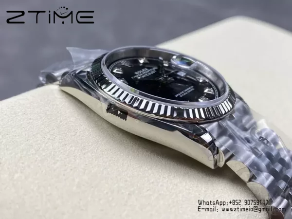 Rolex DateJust 36mm SS 116234 VS Factory 1:1 Best Edition Black Dial - Super Clone Watch | 1:1 Best Version