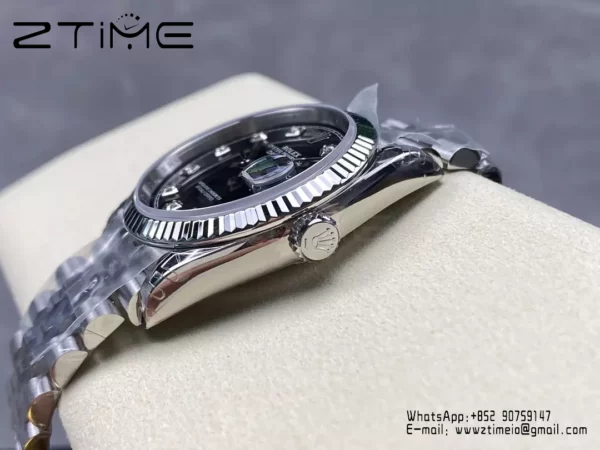 Rolex DateJust 36mm SS 116234 VS Factory 1:1 Best Edition Black Dial - Super Clone Watch | 1:1 Best Version