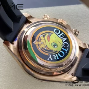 Rolex Daytona 126515 QF Factory 1:1 Best Edition Black/RG Dial V6(Weighted) - Super Clone Watch | 1:1 Best Version