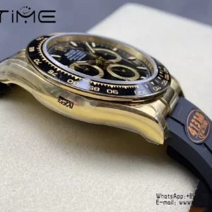 Rolex Daytona 126518 QF Factory 1:1 Mejor Edición Esfera Negra V6 (Ponderada) - Reloj Super Clon | 1:1 Mejor Versión