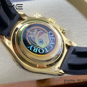 Rolex Daytona 126518 QF Factory 1:1 Mejor Edición Esfera Negra V6 (Ponderada) - Reloj Super Clon | 1:1 Mejor Versión