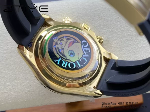 Rolex Daytona 126518 QF Factory 1:1 Mejor Edición Esfera Negra V6 (Ponderada) - Reloj Super Clon | 1:1 Mejor Versión