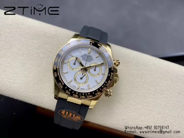Rolex Daytona 126518 QF Factory 1:1 Best Edition White Dial V6 (Weighted) - Super Clone Watch | 1:1 Best Version