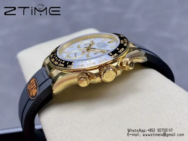 Rolex Daytona 126518 QF Factory 1:1 Best Edition White Dial V6 (Weighted) - Super Clone Watch | 1:1 Best Version
