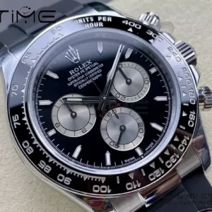 Rolex Daytona 126519 QF Factory 1:1 Best Edition Black/Silver Dial V6 (Weighted) - Super Clone Watch | 1:1 Best Version