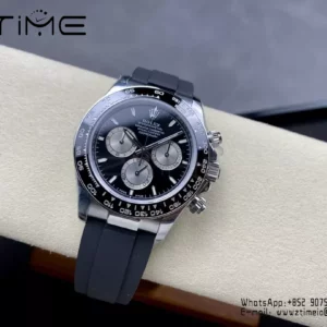 Rolex Daytona 126519 QF Factory 1:1 Best Edition Black/Silver Dial V6 (Weighted) - Super Clone Watch | 1:1 Best Version