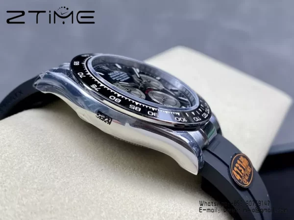 Rolex Daytona 126519 QF Factory 1:1 Best Edition Black/Silver Dial V6 (Weighted) - Super Clone Watch | 1:1 Best Version