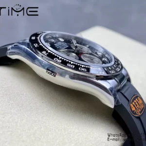 Rolex Daytona 126519 QF Factory 1:1 Best Edition Black/Silver Diamonds Dial V6 (Weighted) - Super Clone Watch | 1:1 Best Version