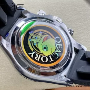 Rolex Daytona 126519 QF Factory 1:1 Best Edition Black/Silver Diamonds Dial V6 (Weighted) - Super Clone Watch | 1:1 Best Version