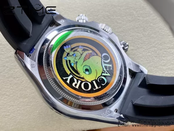 Rolex Daytona 126519 QF Factory 1:1 Best Edition Black/Silver Diamonds Dial V6 (Weighted) - Super Clone Watch | 1:1 Best Version