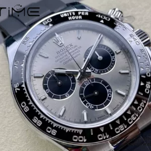 Rolex Daytona 126519 QF Factory 1:1 Best Edition Gray/Black Dial V6 (Weighted) - Super Clone Watch | 1:1 Best Version