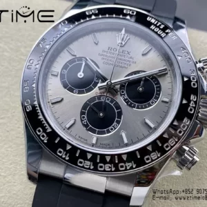 Rolex Daytona 126519 QF Factory 1:1 Best Edition Gray/Black Dial V6 (Weighted) - Super Clone Watch | 1:1 Best Version