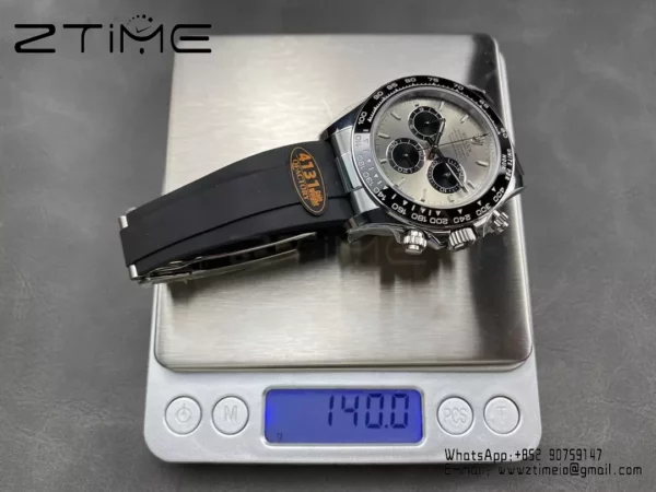 Rolex Daytona 126519 QF Factory 1:1 Best Edition Gray/Black Dial V6 (Weighted) - Super Clone Watch | 1:1 Best Version