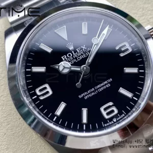 Rolex Explorer I 224270 40mm SS/SS Clean 1:1 Best Edition 904L Steel Black Dial VR3230 - Super Clone Watch | 1:1 Best Version
