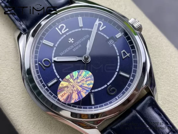 Vacheron Constantin Fiftysix SS 40mm MKS Factory 1:1 Best Edition Blue Dial - Super Clone Watch | 1:1 Best Version