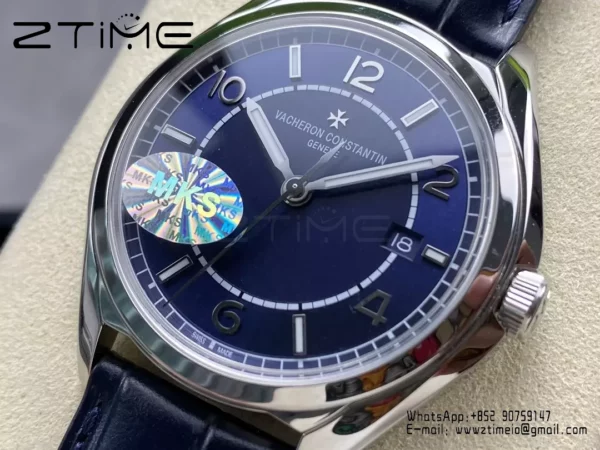 Vacheron Constantin Fiftysix SS 40mm MKS Factory 1:1 Best Edition Blue Dial - Super Clone Watch | 1:1 Best Version
