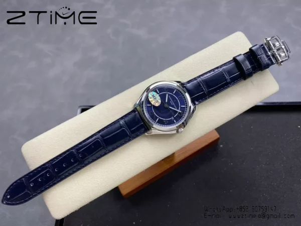 Vacheron Constantin Fiftysix SS 40mm MKS Factory 1:1 Best Edition Blue Dial - Super Clone Watch | 1:1 Best Version
