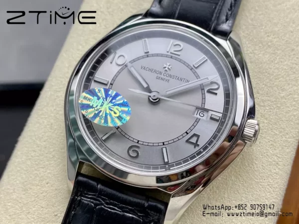 Vacheron Constantin Fiftysix SS 40mm MKS Factory 1:1 Best Edition Silvery Dial - Super Clone Watch | 1:1 Best Version
