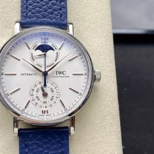 JL Portofino Complete Calendar IW359001 GR Factory Best Edition White Dial - Super Clone Watch | 1:1 Best Version