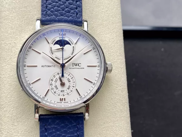 JL Portofino Complete Calendar IW359001 GR Factory Best Edition White Dial - Super Clone Watch | 1:1 Best Version