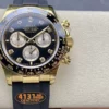 Rolex Daytona 126518 QF Factory 1:1 Best Edition Black/YG Diamonds Dial V6 (Weighted) - Super Clone Watch | 1:1 Best Version