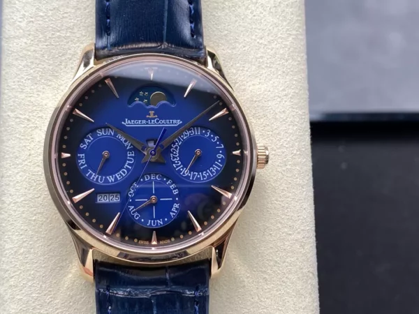 JL Master Ultra Thin Perpetual Calendar RG 114258J GR Factory Best Edition Blue Dial - Super Clone Watch | 1:1 Best Version
