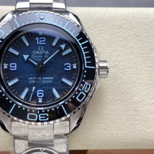 Omega Seamaster 6000M Ultra Deep SS VRF 1:1 Best Edition Summer Blue Dial - Super Clone Watch | 1:1 Best Version