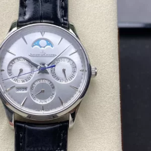 Master Ultra Thin Perpetual Calendar SS 130842J GR Factory Best Edition Silver Dial - Super Clone Watch | 1:1 Best Version