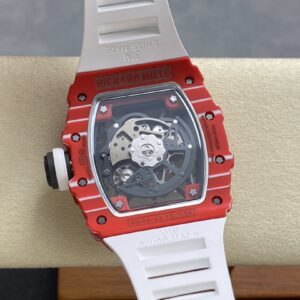 RICHARD MILLE RM035-02 Red NTPT R7 Factory 1:1 Best Edition White Rubber Strap - Super Clone Watch | 1:1 Best Version