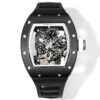 Richard Mille RM055 Black Ceramic RMF 1:1 Best Edition on Black Rubber Strap - Super Clone Watch | 1:1 Best Version