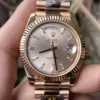 Rolex Day Date 40 RG 228235 KF 1:1 Best Edition RG Crystal Dial (Gain Weight) - Super Clone Watch | 1:1 Best Version