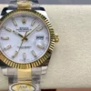 Rolex DateJust 126333-0015 41mm ARF 1:1 Best Edition White Dial on Oyster Bracelet (Tungsten Heavy Versio) - Super Clone Watch | 1:1 Nejlepší verze