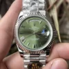 Rolex Day Date 40 SS 228239 KF 1:1 Best Edition Green Roman Dial (Gain Weight) - Super Clone Watch | 1:1 Best Version