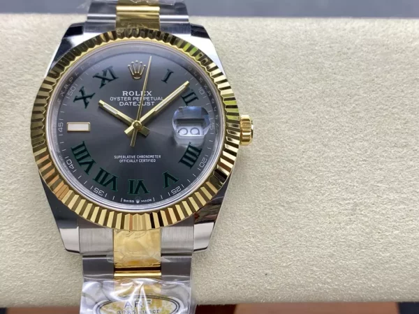 Rolex DateJust 126333-0019 41mm ARF 1:1 Best Edition Roman Dial on Oyster Bracelet (Tungsten Heavy Versio) - スーパークローン時計｜1:1ベストバージョン